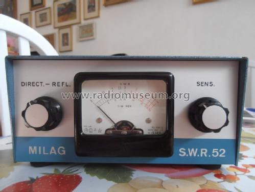 Rosmetro HF - Misuratore di R.O.S. S.W.R.52; MILAG Elettronica (ID = 1653051) Citizen