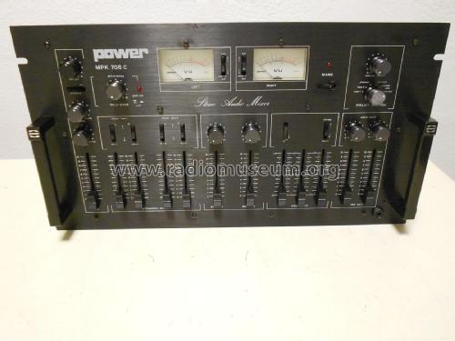 Power Stereo Audio Mixer MPK 706 C; COMEL - (ID = 2317522) Ampl/Mixer