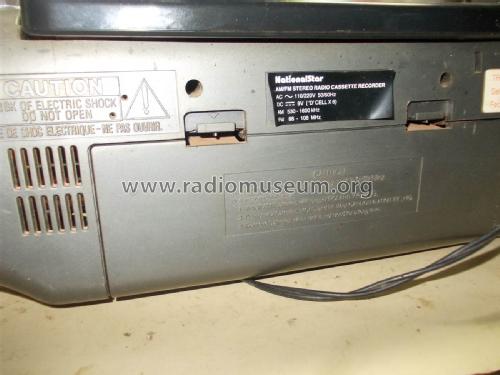 Stereo Radio Cassette Recorder National Star; Unknown to us - (ID = 1956779) Radio