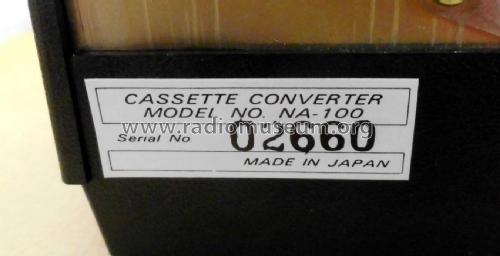 Three Eight Cassette Converter NA-100; Unknown - CUSTOM (ID = 2438549) R-Player