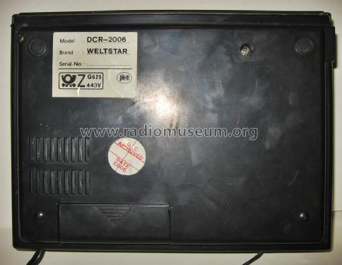 Weltstar Uhrenradio DCR-2006; Unknown to us - (ID = 1605200) Radio