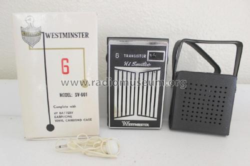 Westminster - 6 Transistor - Hi Sensitive SV-601; Unknown to us - (ID = 1820418) Radio