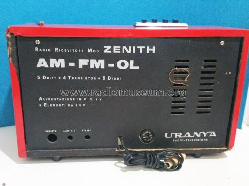 Zenith AM-FM ; Uranya; Milano (ID = 2894493) Radio