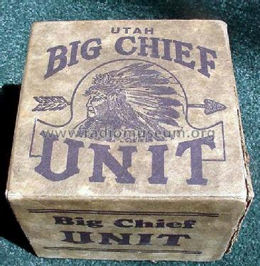 Big Chief Horn Speaker Driver ; Utah Radio Products (ID = 1265836) Altavoz-Au