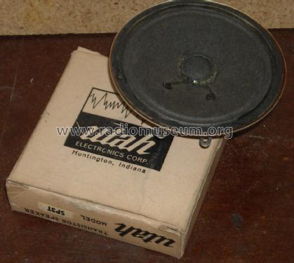 Transistor Radio Speaker SP3T; Utah Radio Products (ID = 1802280) Parlante