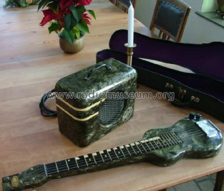 Oahu Lapsteel-Amp 345-K; Valco Manufacturing (ID = 809786) Ampl/Mixer