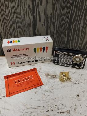 14 Transistor High Fidelity TR-1401 ; Valiant Watch Ltd.; (ID = 3088163) Radio