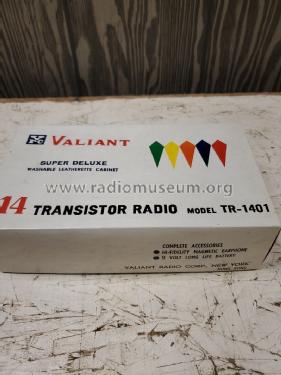 14 Transistor High Fidelity TR-1401 ; Valiant Watch Ltd.; (ID = 3088165) Radio