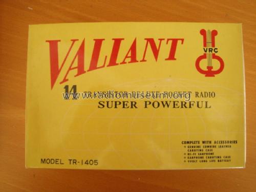 14 Transistor TR-1405 ; Valiant Watch Ltd.; (ID = 2744078) Radio