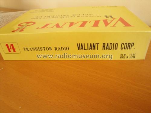 14 Transistor TR-1405 ; Valiant Watch Ltd.; (ID = 2744079) Radio