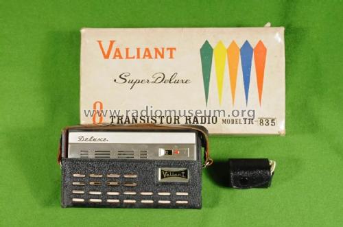 Deluxe 8 Transistor TR-835 ; Valiant Watch Ltd.; (ID = 3081114) Radio