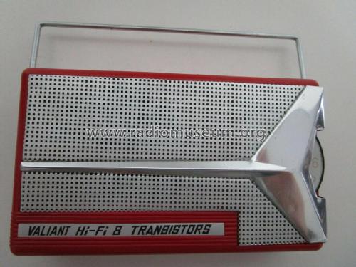 Hi-Fi 8 Transistors ; Valiant Watch Ltd.; (ID = 2737629) Radio