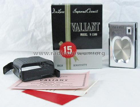 Solid State 15 Transistor V-1500; Valiant Watch Ltd.; (ID = 1476808) Radio