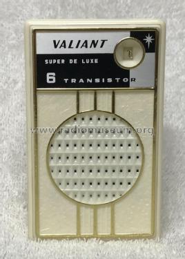 Super De Luxe 6 Transistor 666; Valiant Watch Ltd.; (ID = 2818670) Radio