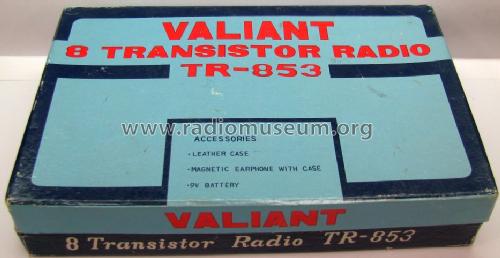 8 Transistor TR-853 ; Valiant Watch Ltd.; (ID = 853353) Radio