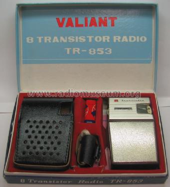 8 Transistor TR-853 ; Valiant Watch Ltd.; (ID = 853354) Radio