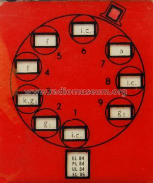 Röhrensockel-Schieber ; Valvo GmbH, (ID = 1859359) Equipment