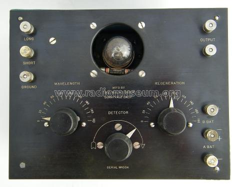 Long Distance Radio Receiver Model B; Van Briggle Tile & (ID = 1921066) Radio