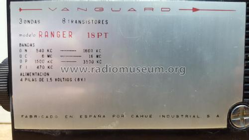 Ranger Pesquera 18PT-S2; Vanguard; Hospitalet (ID = 2252669) Radio