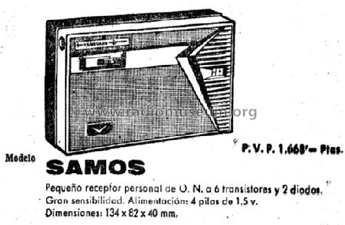 Samos 6PT-S3; Vanguard; Hospitalet (ID = 1614840) Radio