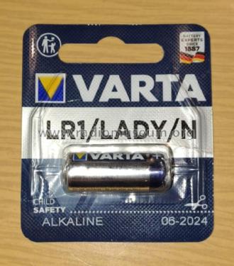 Alkaline Battery LR1/Lady/N; Varta Accumulatoren- (ID = 3030273) Power-S