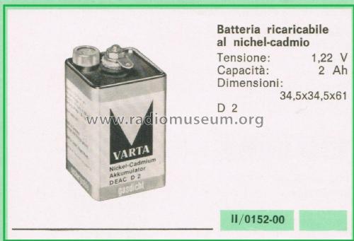 DEAC D2; Varta Accumulatoren- (ID = 3116892) Fuente-Al