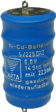 Ni-Cd-Batterie 5/225 DKZ; Varta Accumulatoren- (ID = 1368316) Strom-V