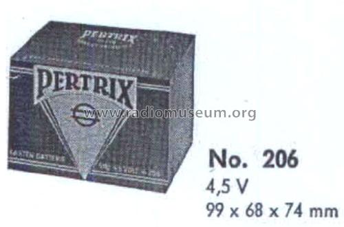 Pertrix 206; Varta Accumulatoren- (ID = 1281024) Aliment.