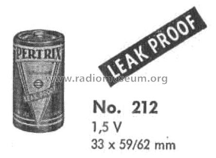 Pertrix 212 Leak Proof; Varta Accumulatoren- (ID = 1281037) Fuente-Al