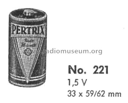 Pertrix 221; Varta Accumulatoren- (ID = 1284415) Fuente-Al