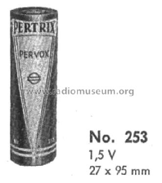 Pertrix 253; Varta Accumulatoren- (ID = 1284423) Aliment.