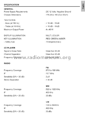 Dayton CD1204; VDO Siemens - VDO (ID = 2677423) Car Radio