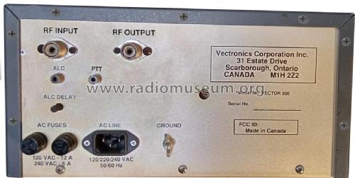 Vector 500 811A, HF Linear Amplifier; Vectronics (ID = 3000821) Ampl. RF