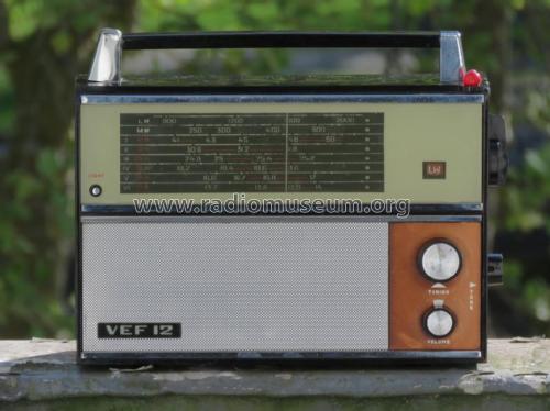 VEF 12; VEF Radio Works (ID = 2757721) Radio