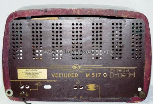 Vefsuper M517; VEF Radio Works (ID = 662513) Radio