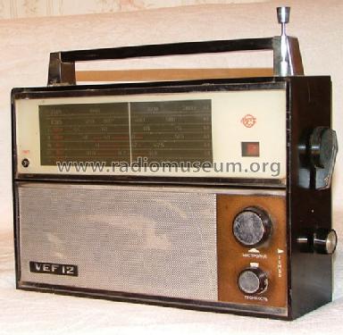 VEF 12; VEF Radio Works (ID = 101141) Radio