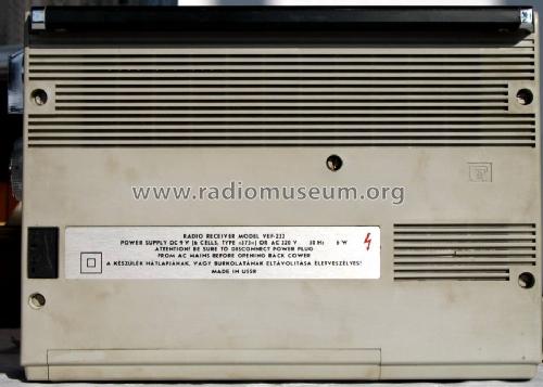 VEF 222; VEF Radio Works (ID = 508868) Radio