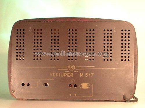 Vefsuper M517; VEF Radio Works (ID = 36573) Radio