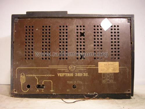 Veftrio 3BD38 3BD/38; VEF Radio Works (ID = 1359376) Radio