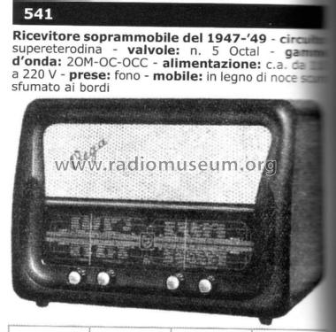 541; Vega, BP Radio, (ID = 1678744) Radio