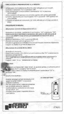 ACA Leakage Tester VE 6054; Vemer S.p.A.; (ID = 2302599) Equipment