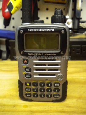 Handheld VHF Amateur and Aviation Transceiver VXA-7; Vertex Standard Co. (ID = 1183142) Amat TRX