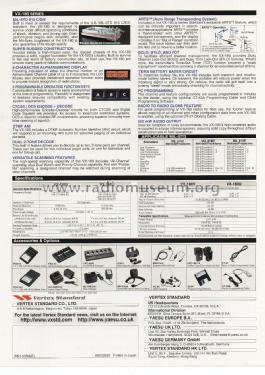 UHF Hand-held VX-180EU; Vertex Standard Co. (ID = 2637674) Commercial TRX