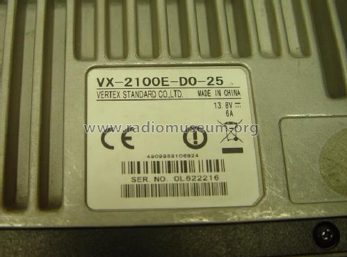 VHF Transceiver VX-2100E-D0-25; Vertex Standard Co. (ID = 1715726) Commercial TRX