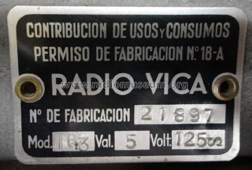 163; Vica Talleres, (ID = 1517337) Radio