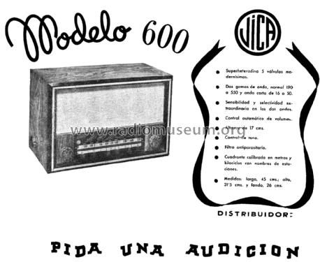 600; Vica Talleres, (ID = 2993082) Radio