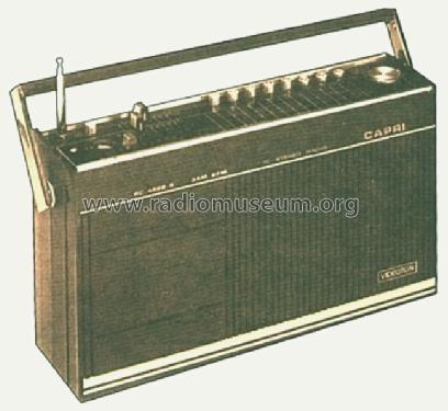 Capri RC-4622S; Videoton; (ID = 389200) Radio