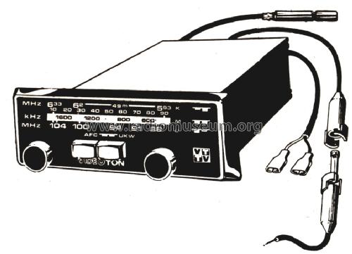 Car Radio RD-3614; Videoton; (ID = 1065822) Car Radio