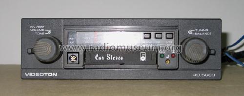 Car Radio RD 5683 SM; Videoton; (ID = 1115328) Car Radio