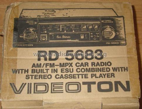 Car Radio RD 5683 SM; Videoton; (ID = 1404068) Car Radio